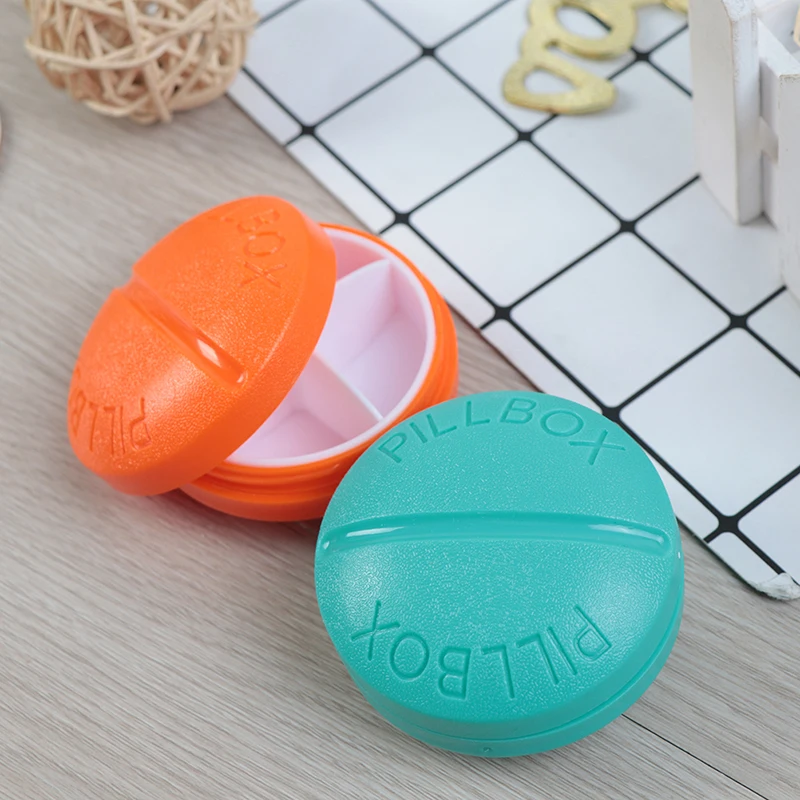 

1PCS Travel Pill Box Organizer Tablet Medicine Storage Dispenser Holder Health Care Tool