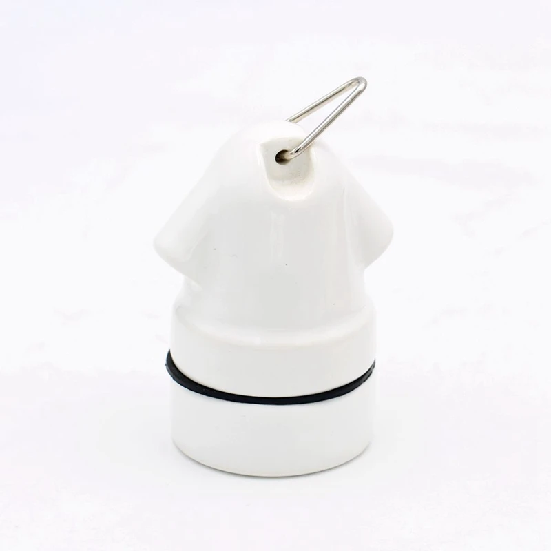 Керамический держатель лампы E27 с двусторонним входом для праздничных подвесных