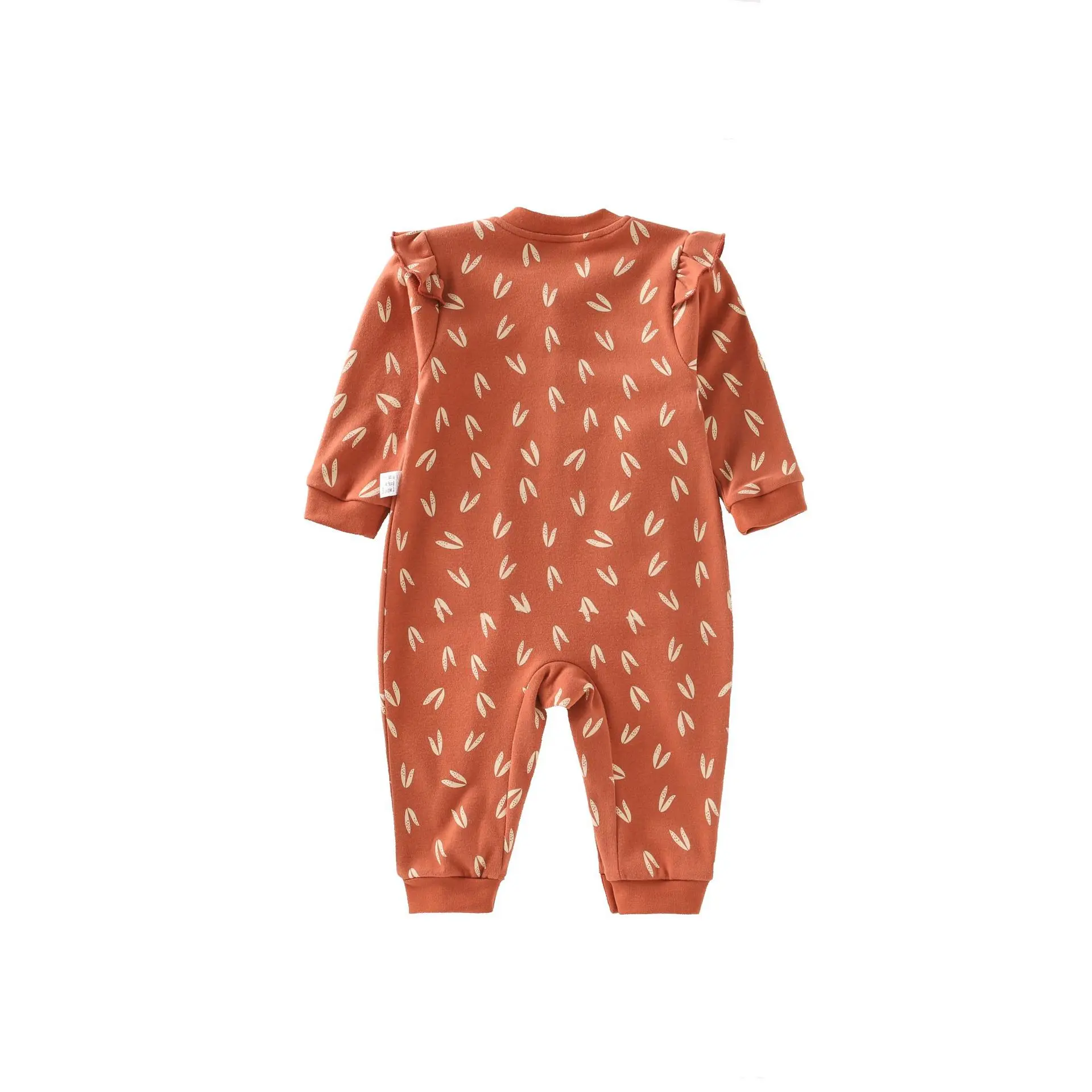 

New Born Baby Clothes Cute Long Sleeved Cotton Jumpsuit Infant Baby Boys Girls Printed Romper Unisex Baby Clothes Pajama Costume