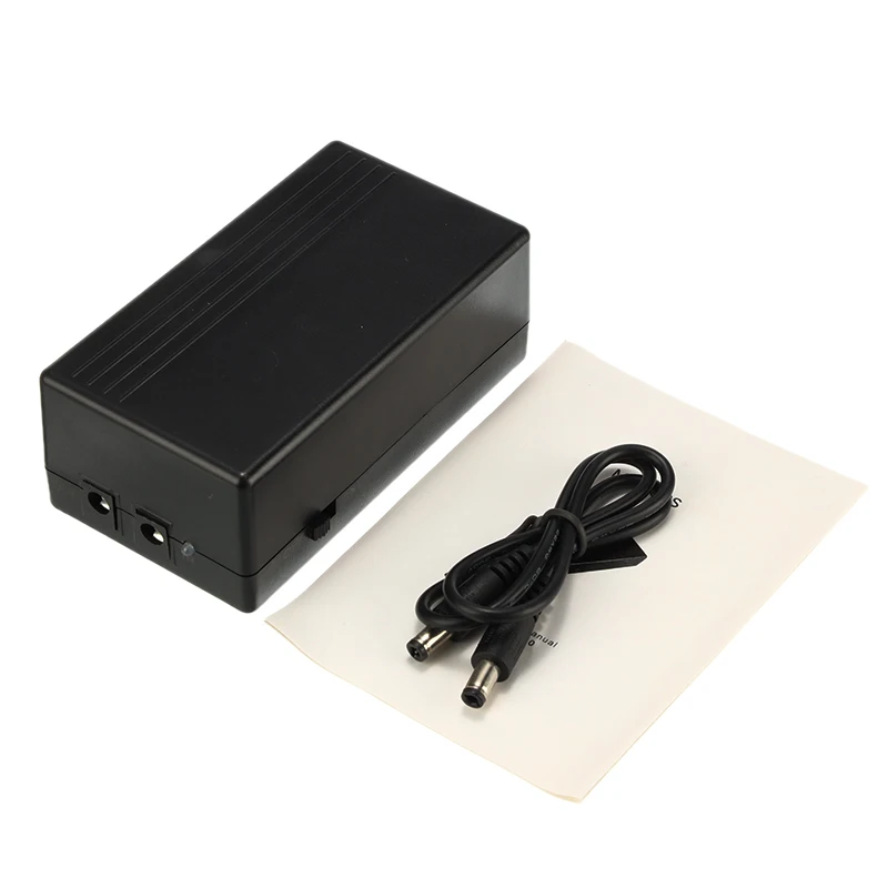 

Multipurpose Mini UPS Battery 5V 2A 44.4W Backup Security Standby Power Supply Uninterruptible Power Supply 111 x 60 x 43mm