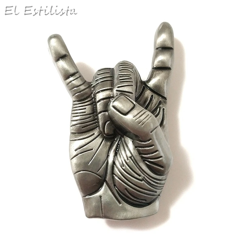 Металлическая Мужская 3d пряжка для музыкального ремня Rock Music аксессуары