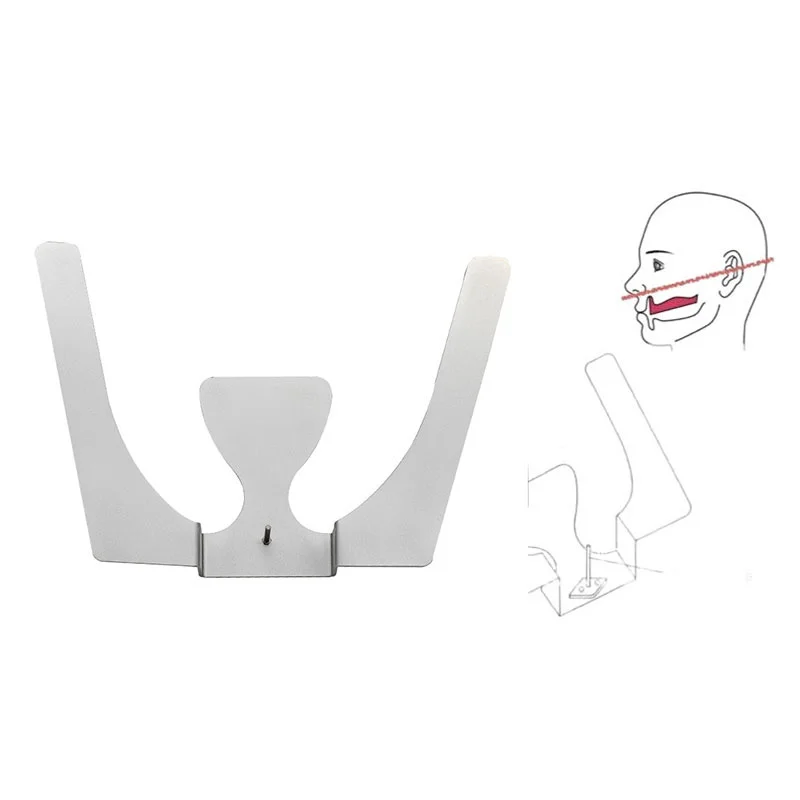 Стоматологическая Ортодонтическая 3D Occlusal Maxillary Casting Jaw Fox плоская тарелка Полный