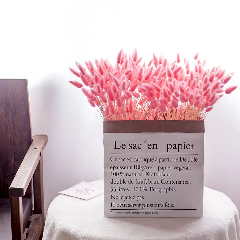 30 шт. сушеные цветы зайчик хвост трава натуральные растения Цветочный Кролик