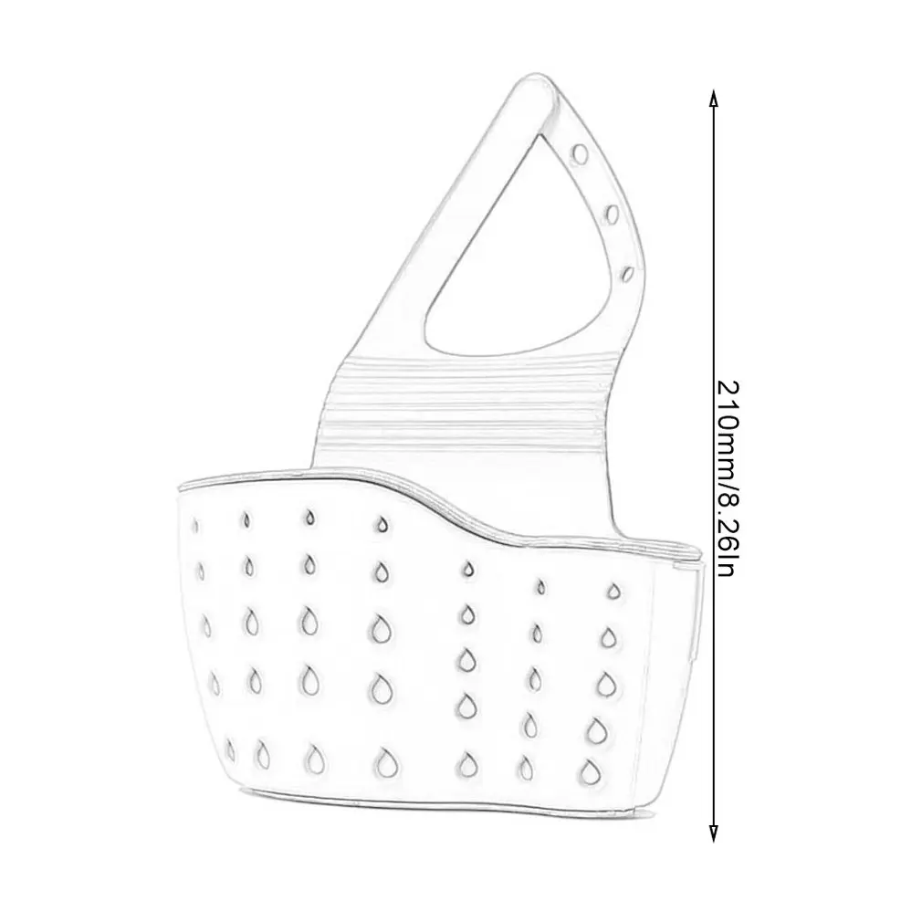 Creative Sink Hanging Bag Kitchen Rack Faucet Storage Basket Sponge |