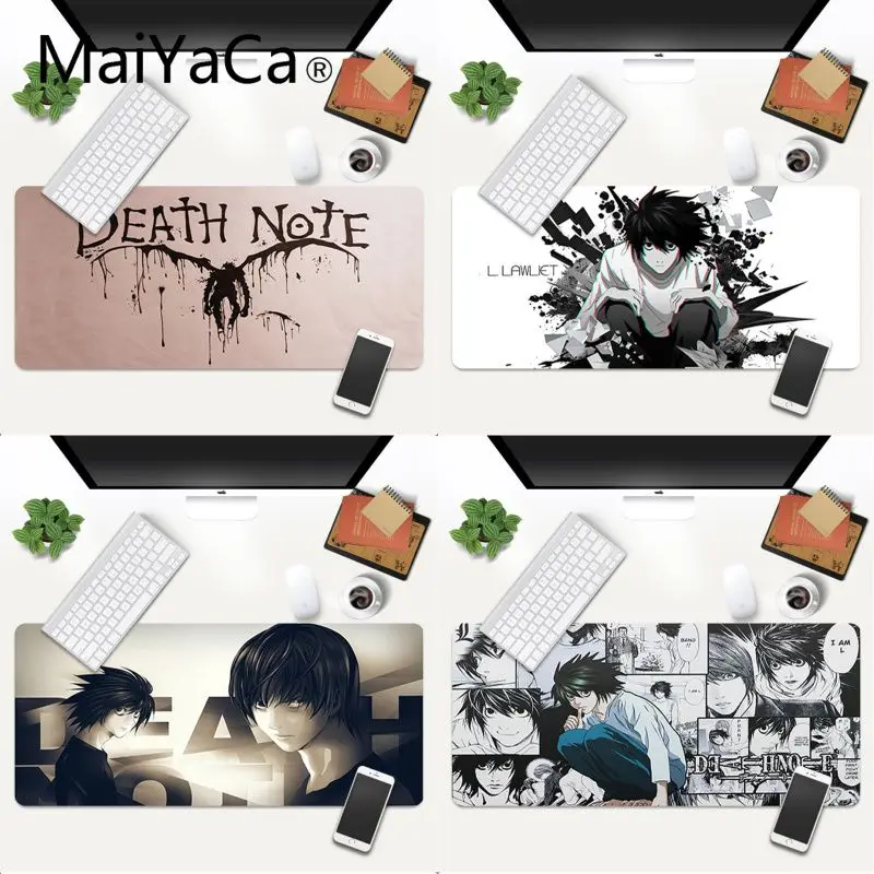 

Death Note My Favorite gamer play mats gaming Mousepad Size for 40*90cm Birthday present pad mouse PC desk pad mouse