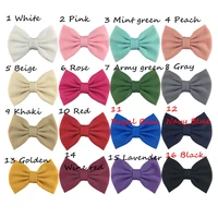 30 pcslot 5 inch hot sale new corn kernels fabric bow with hairpins children hair fashion accessories