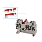 1 шт. перемычки FBS2-5 3-5 4-5 5-5 10-5 Штекерный мост для клеммных колодок ST и PT DIN-рейки, аксессуары