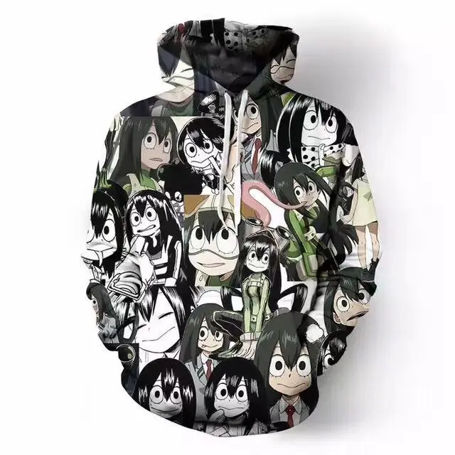 Pullover F Bakugou кацуки школьная форма косплей костюм My Hero Academy толстовки с 3D принтом толстовки для мужчин и женщин спортивный свитер футболки - Цвет: Pullover F