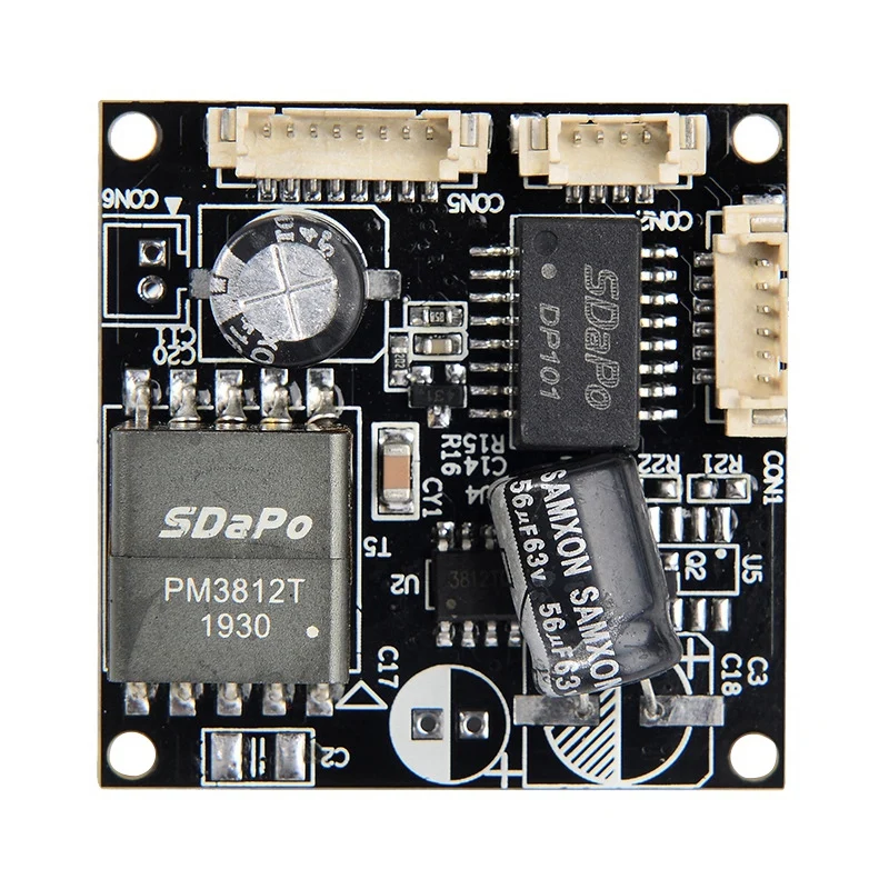 

Розничная продажа SDAPO PM3812T V7S POE Модуль промышленного класса термостойкий 12 в 1 а изолированный IEEE802.3Af