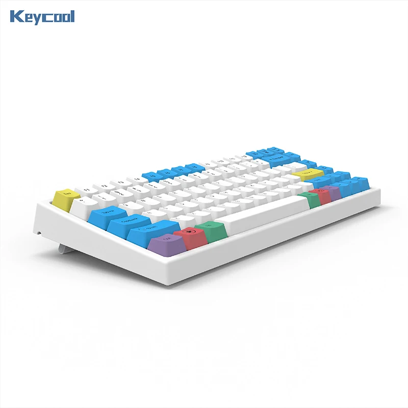 Механическая клавиатура keycool с подходящими цветами мелом и RGB-лампой | Компьютеры