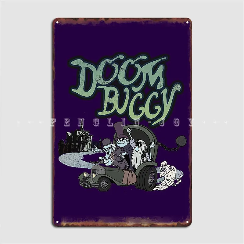 

Doombuggy Metal Sign Painting Décor Club Bar Club Party Design Tin Sign Poster