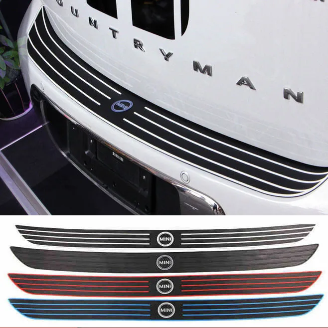 

3D углеродного волокна бампер автомобиля Защита Наклейка для BMW MINI Countryman R60