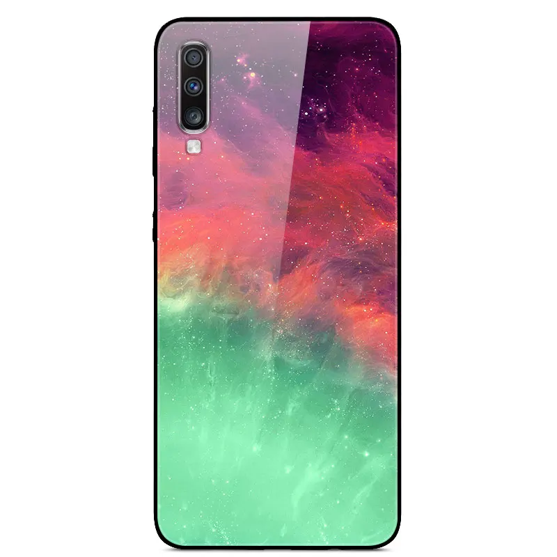 28 Чехол из закаленного стекла для samsung S9, Жесткий Чехол для задней панели, чехол для samsung Galaxy S9 Plus, чехол, TPU бампер S10e S10 Plus Caso - Цвет: 28