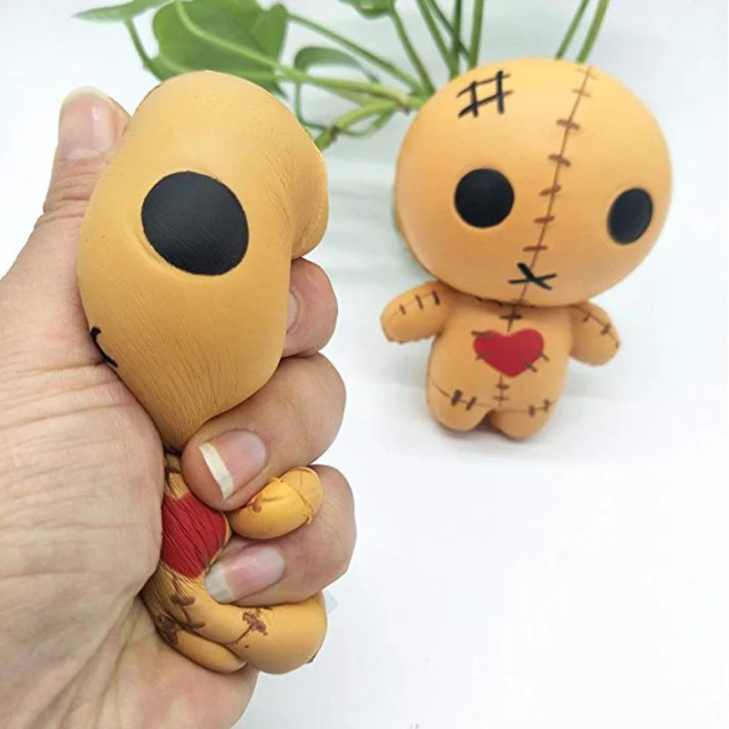 

Newly Toy Simulation Horror Doll Soft Slow Rebound Relief Stress Toy Decompression Simulation Cure Toy for Kid Gift CLA8