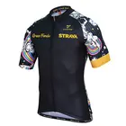 Футболка STRAVA мужская с коротким рукавом, дышащая майка для езды на горном велосипеде, летняя одежда, 2021
