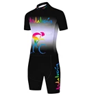 Мужской комбинезон для триатлона, из спандекса, 20D, 2021