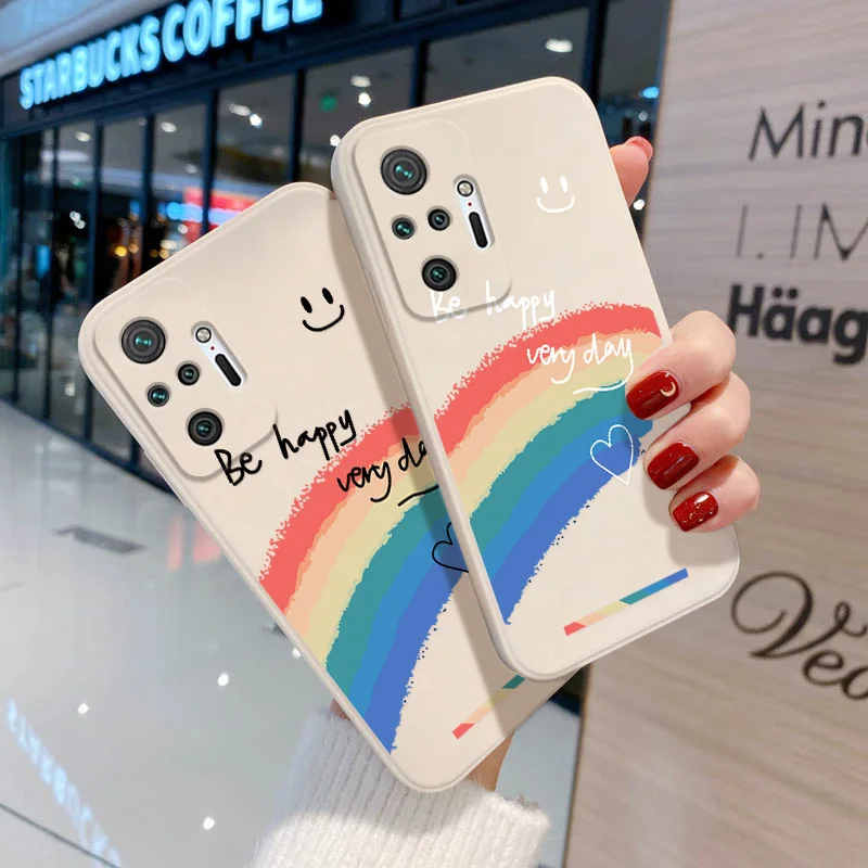 

Redmi Note 10 Pro Cases For Xiaomi Mi 11 Lite Case Silicon Funda Poco X3 NFC F3 M3 9C 9T 9A Note 9 8 7 Pro 10S 9S 9A 9C 9T Cover