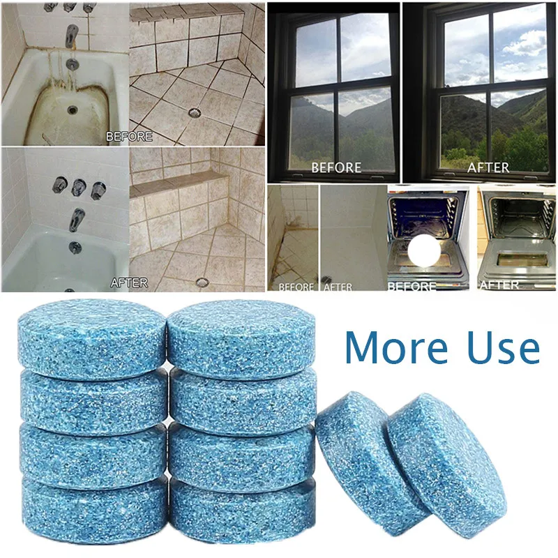 5/10 шт. Многофункциональный очищающий Планшеты автомобильный очиститель