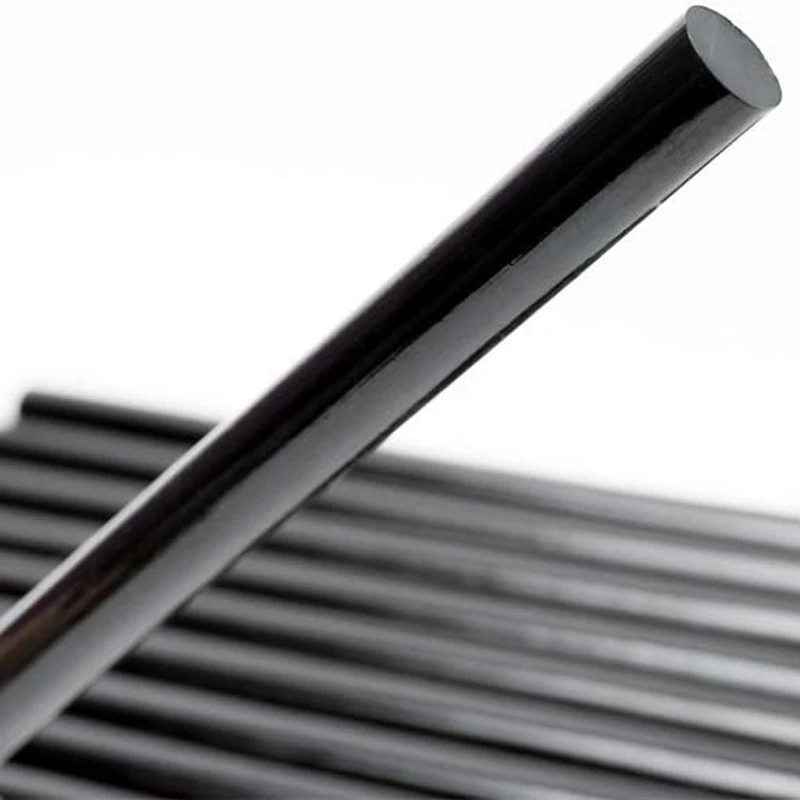 

48Pcs DIY Hot Melt Glue Stick Black, Used for Hot Melt Gun/Car o Technology General Purpose