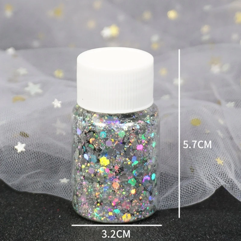 

6 Colors Resin Casting Mold Glitters Sequains Pigment Fillings Kit Makeup Jewelry Fillings Nail Art Decor Jewelry Making