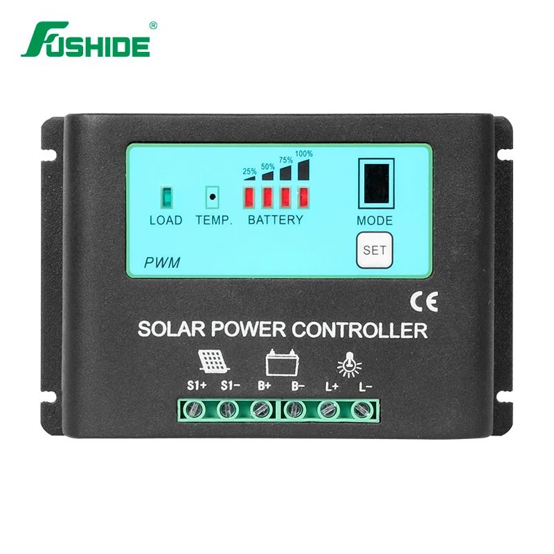 FSD 4 30A PWM Контроллер заряда солнечной батареи для напряжения 36V 48V 60V 72V|Зарядные