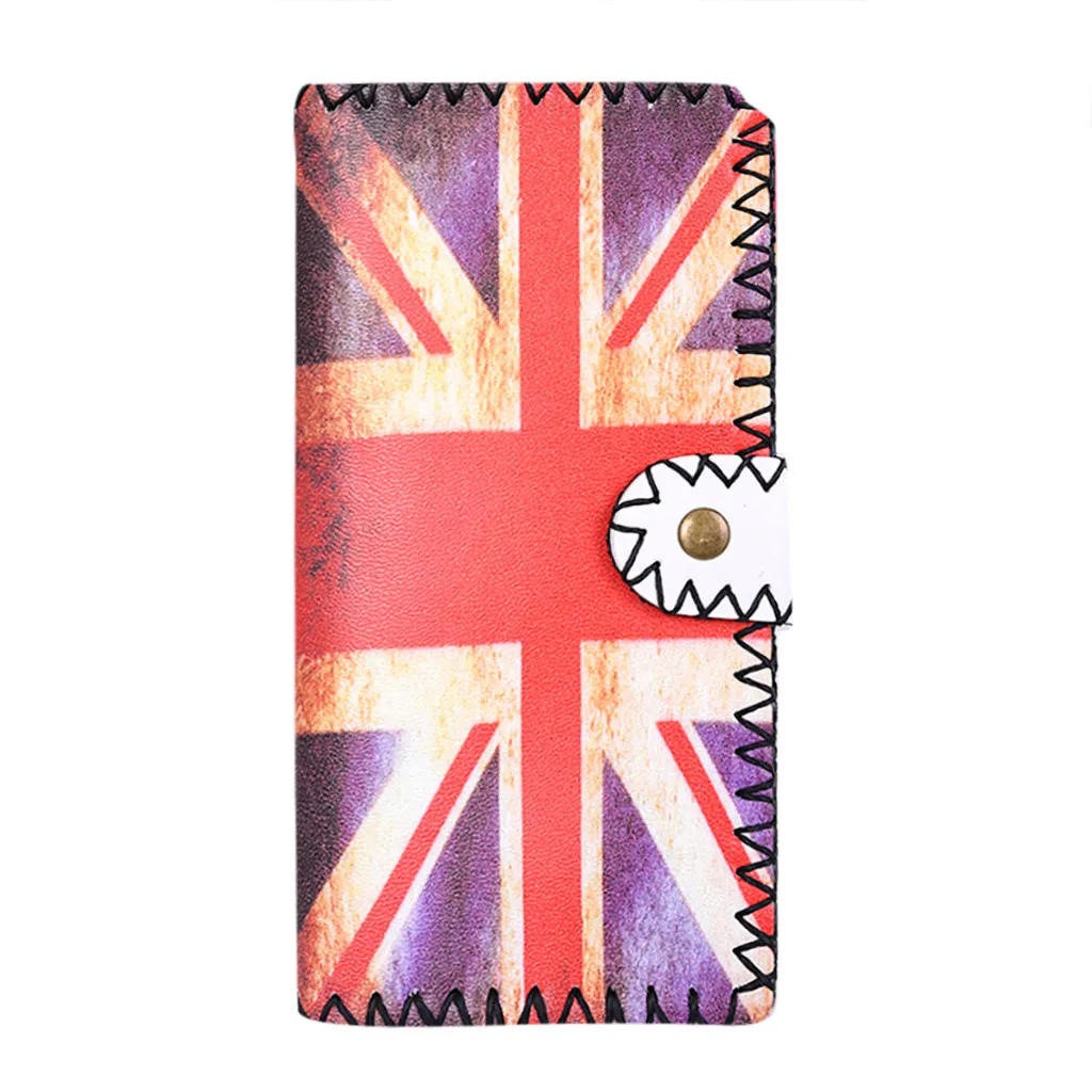 2019 женский кошелек с вышивкой в этническом стиле модный на молнии карманом для