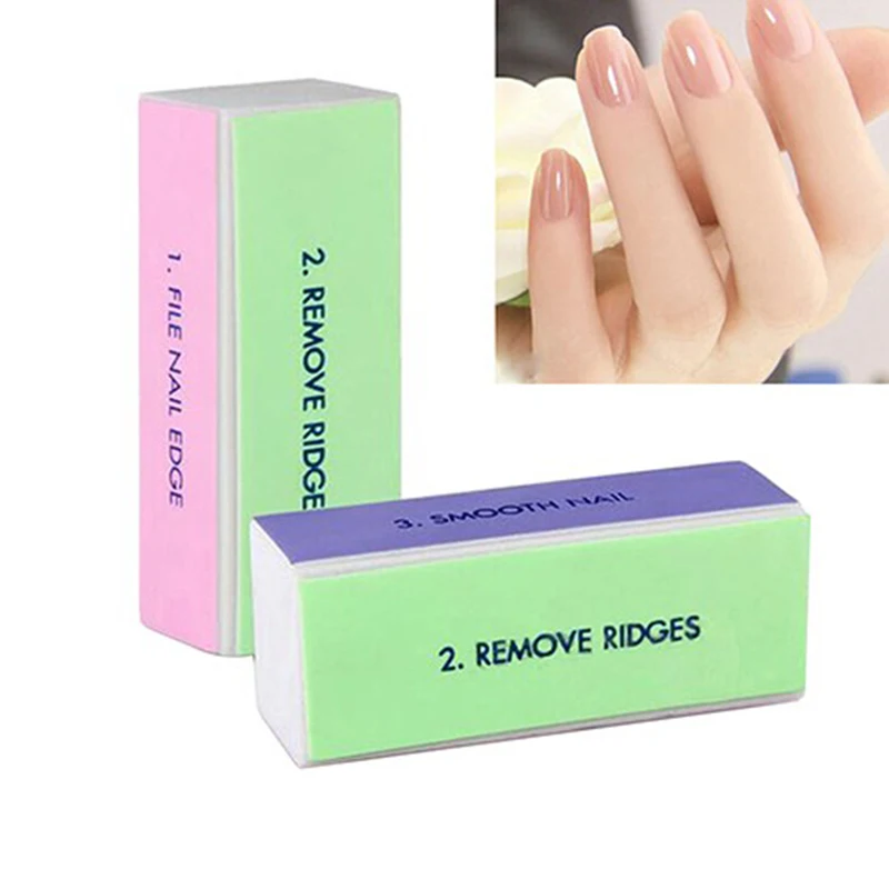 

5 x Nail Art Tips 4-Way Buffer Buffing Sanding Block Files Manicure Tool