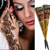 black henna body paint arts temporary flash tattoo paste cones sexy tattoo indian wedding