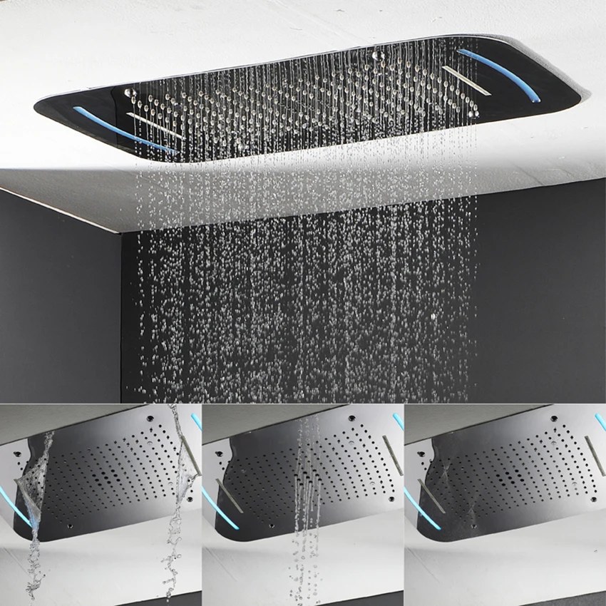 Набор для душа со светодиодной головкой из нержавеющей стали SDSN 700 мм
