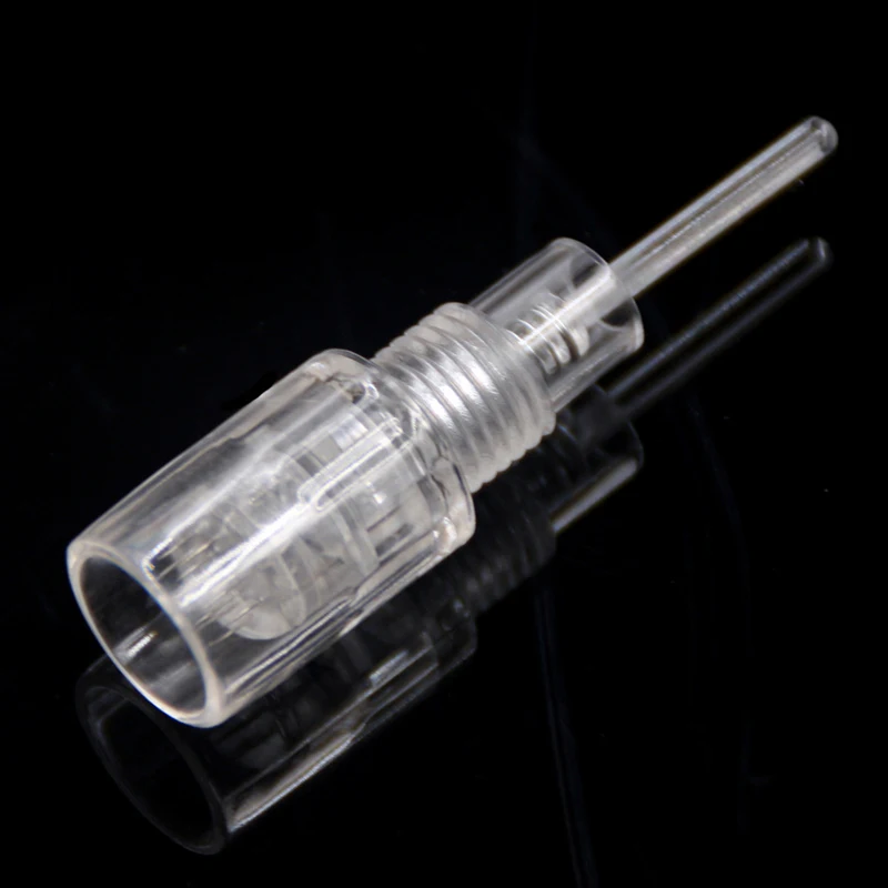 Круглый картридж с иглой Nano Pin 10 шт. байонетный порт для электрического