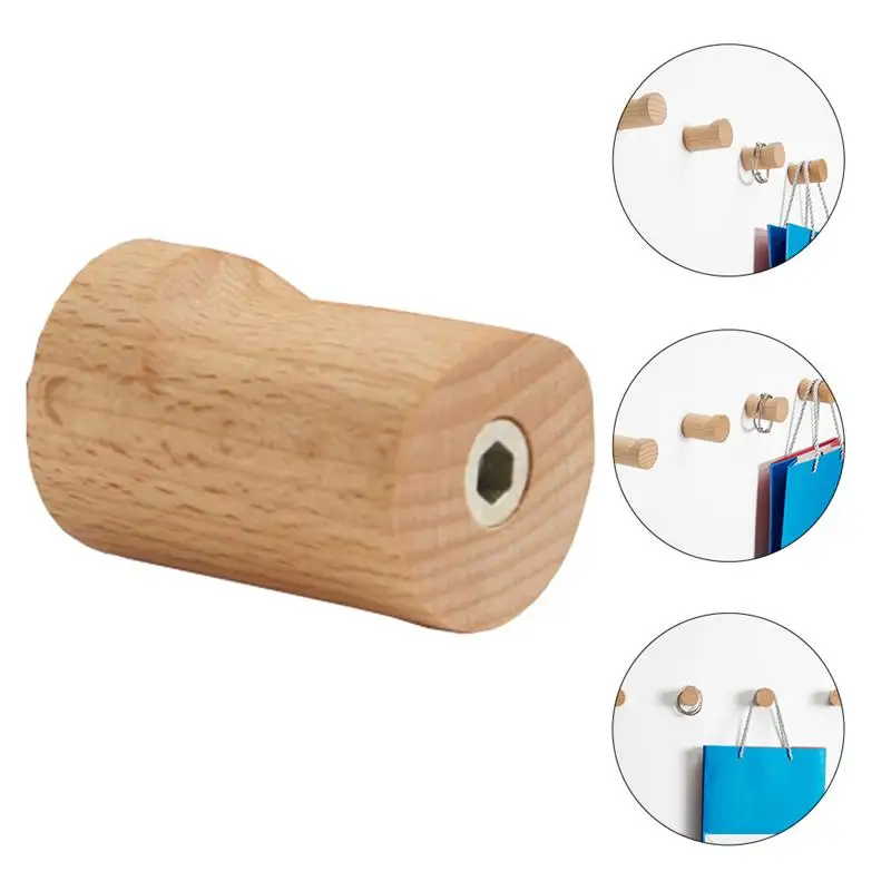 

1 Set 3 Pcs Home Kitchen Closet Clothes Hangers Wall Mounted Hat Hooks