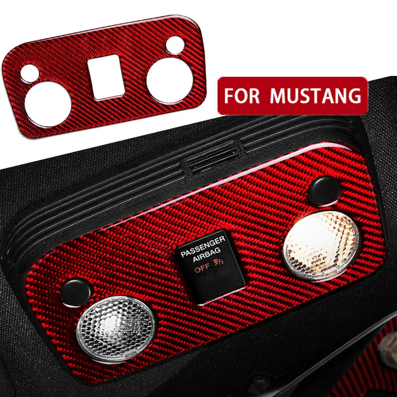 Светильник для чтения из углеродного волокна Панель управления накладка на