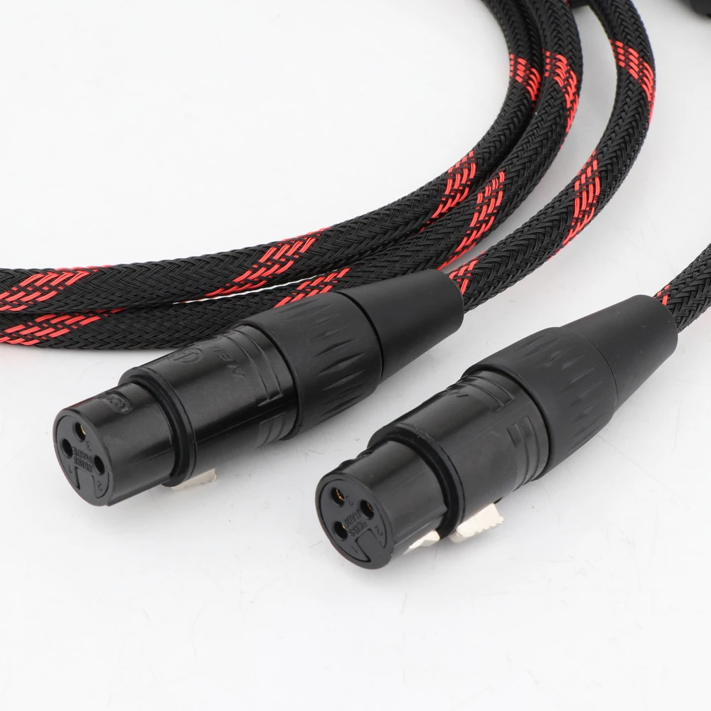 Кабель с разъемом типа NEUTRIK медный XLR RCA 5n|interconnect cable|signature cableofc cable |