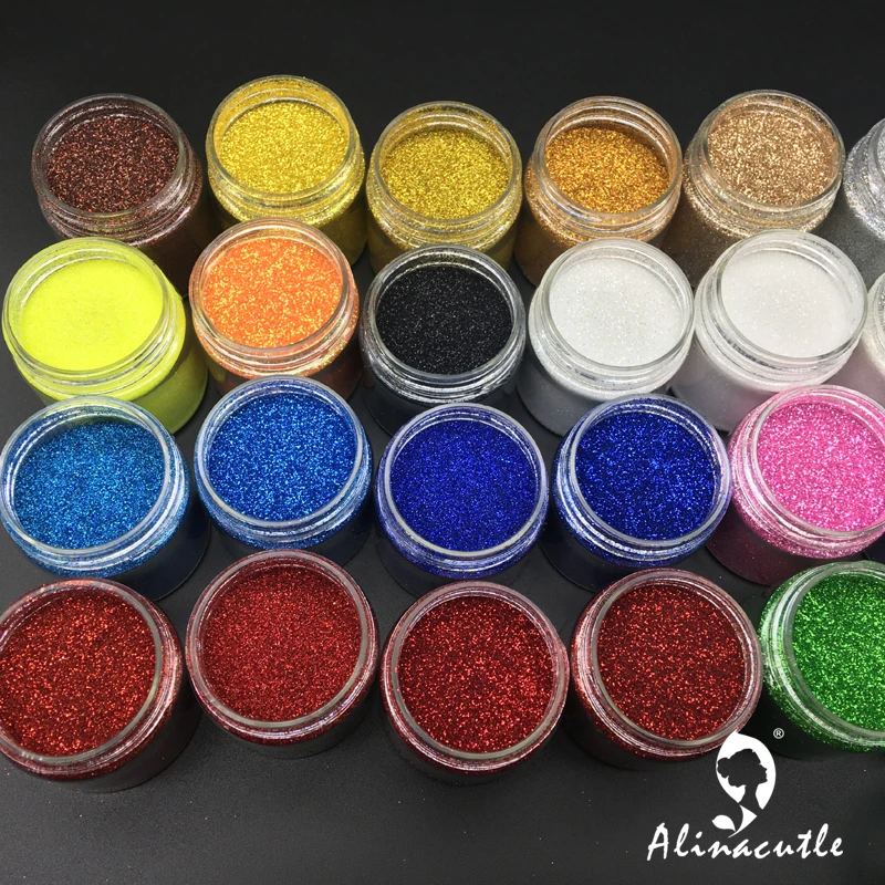 20 г в каждой бутылочке перламутровый Блестящий Порошок для ногтей пигмент