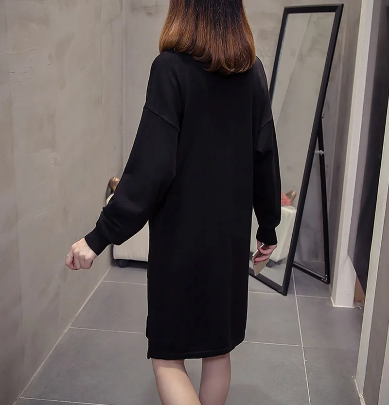 Хлопок Плюс Размер цельное платье 2019 женское Европейское модное однотонное с