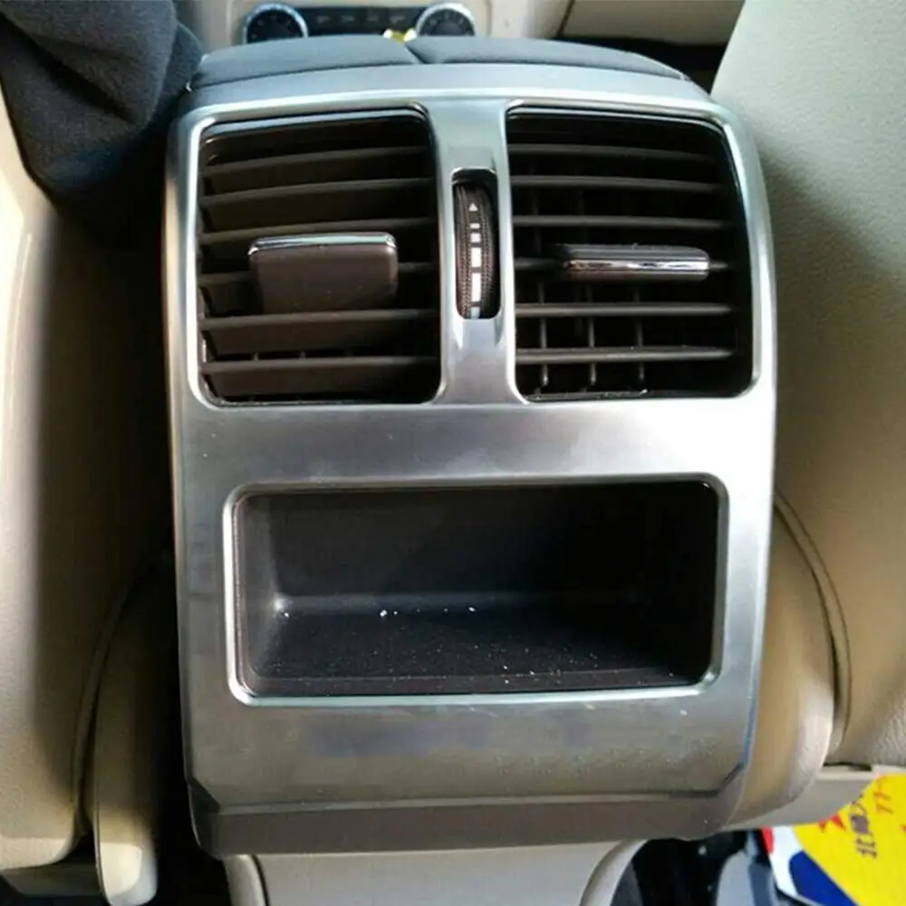 ABS Матовый с логотипом вентилятор заднего кондиционера на выходе Накладка для