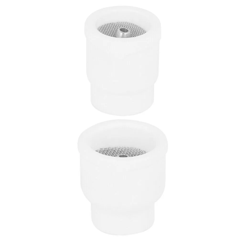 

Torch Welding Cup White 12# 14# 2Pcs Accessories Agon For WP17/18/26/9/20