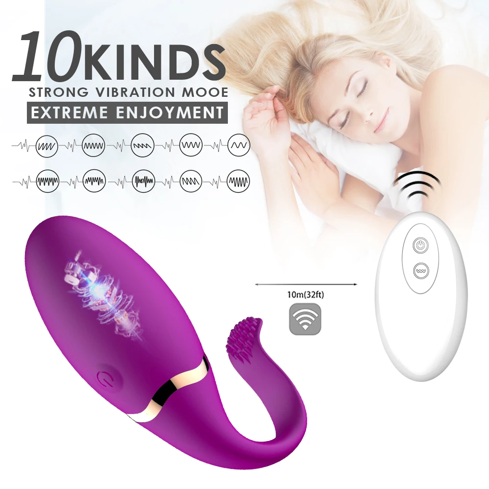 Вибрирующие яйца Kegel Ball Вибраторы с пультом дистанционного управления для