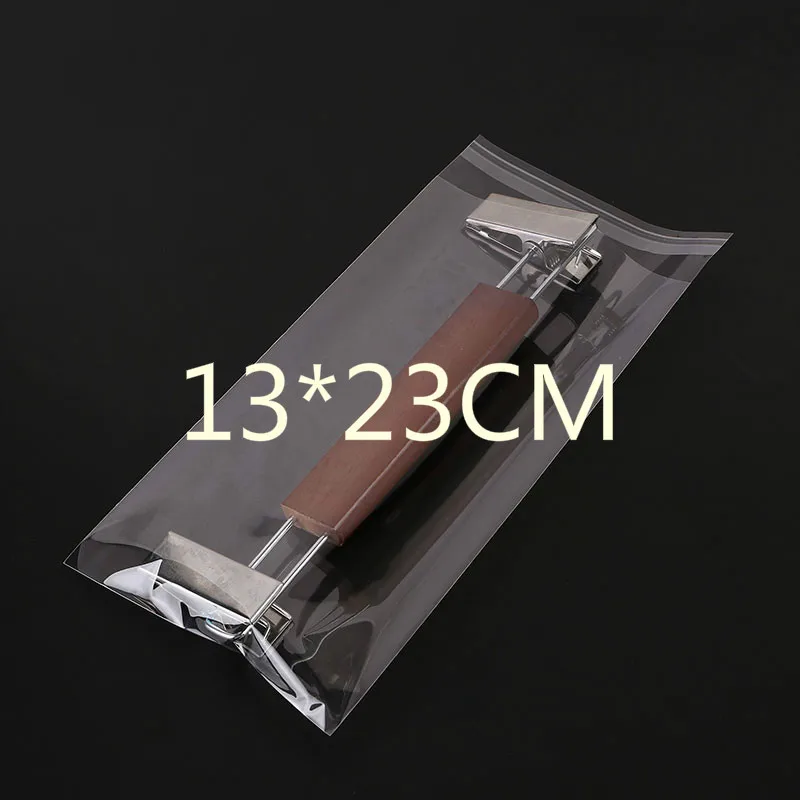 Прозрачный из целлофана с застежкой/БОПП/поли мешки 13*23 см прозрачный мешок Opp