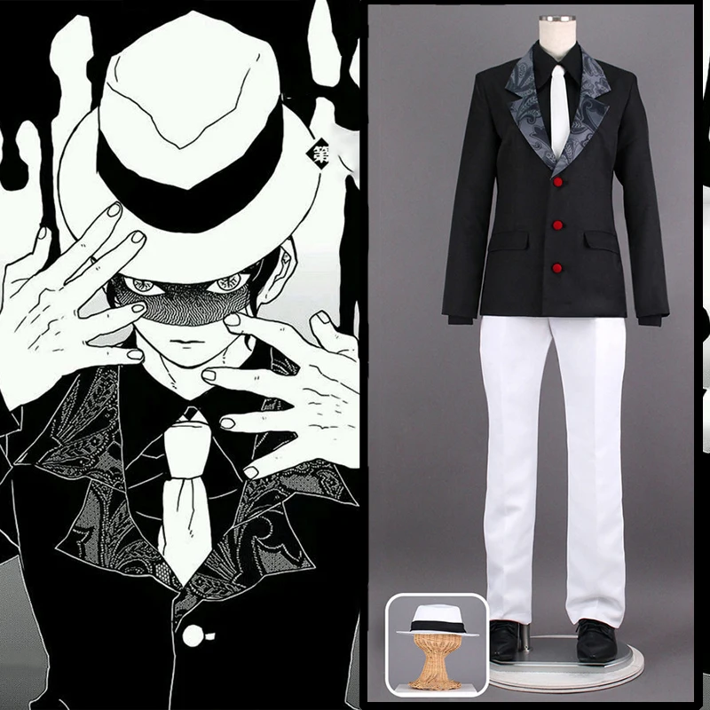 

Anime Kimetsu No Yaiba Cosplay Costumes Kibutsuji Muzan Cosplay Costume Uniforms Halloween Party Blade Of Demon Cosplay Costume