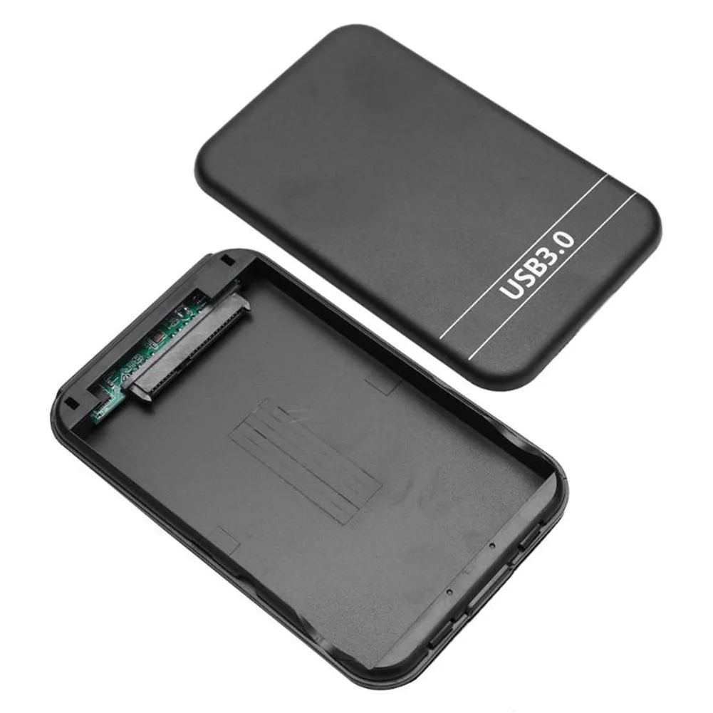 2 5 hdd чехол usb 3 0 к SATA внешний корпус жесткого диска Коробка для ПК черный белый