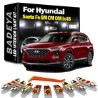 Автомобильный комплект светодиодного освещения BADEYA Canbus для Hyundai Santafe Santa Fe SM CM DM ix45 2001-2020, купольный номерной знак для карты