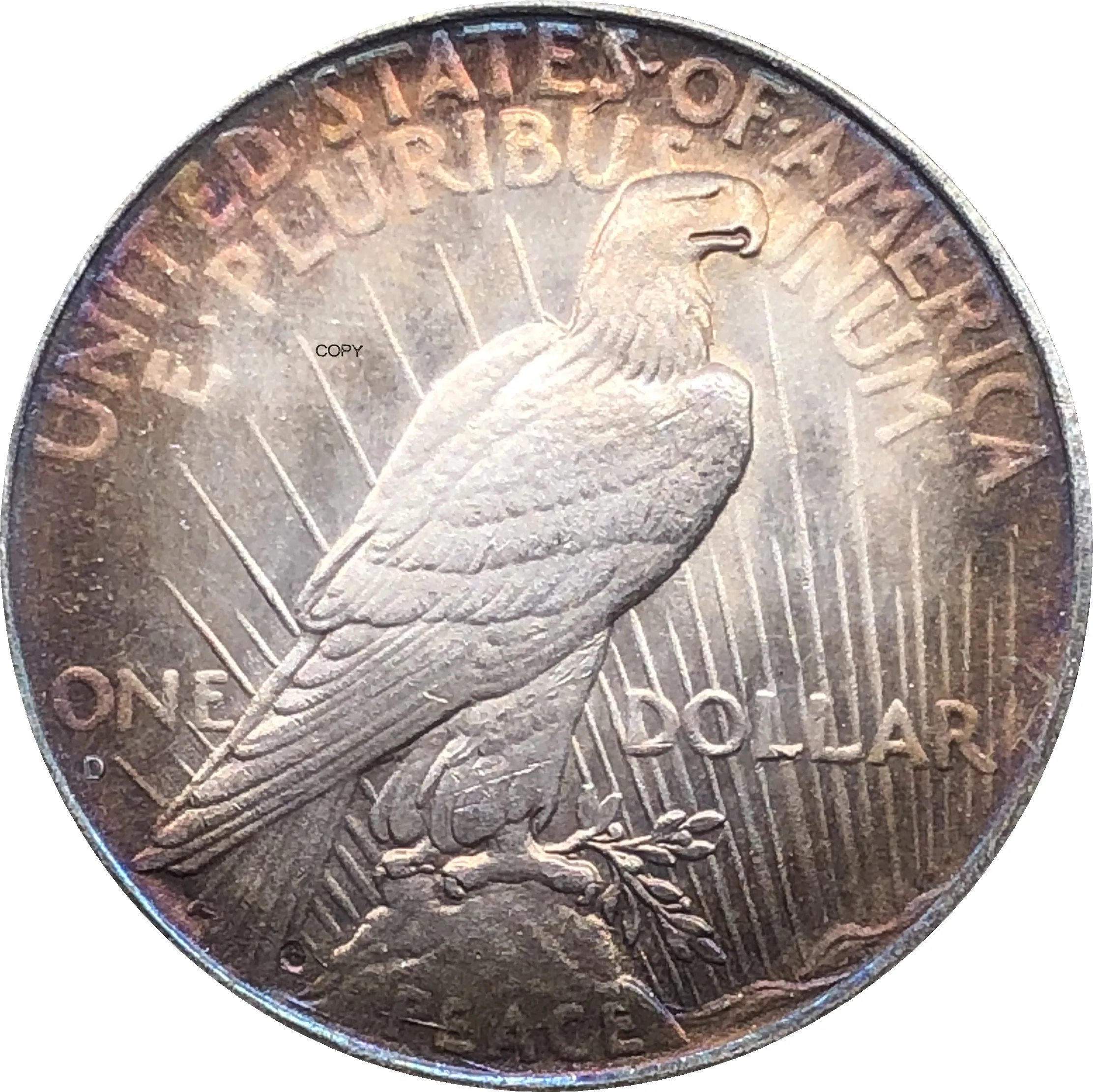 Соединенные Штаты Америки США 1934 D Liberty Coin In God We Trust 1 One Peace Dollar Мельхиор