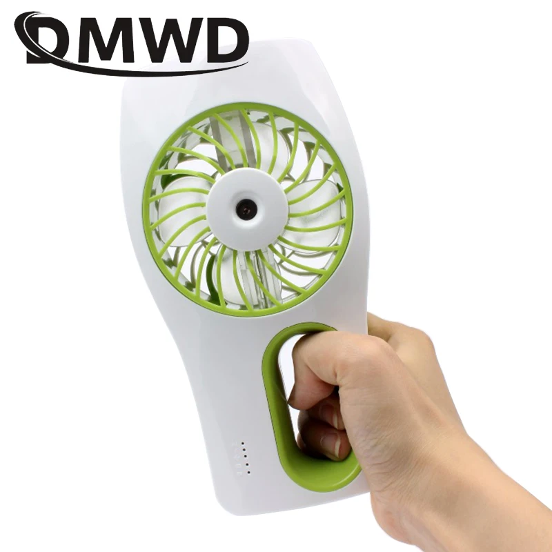 DMWD Ручной мини USB перезаряжаемый аккумулятор аэрозоль охлаждающий вентилятор