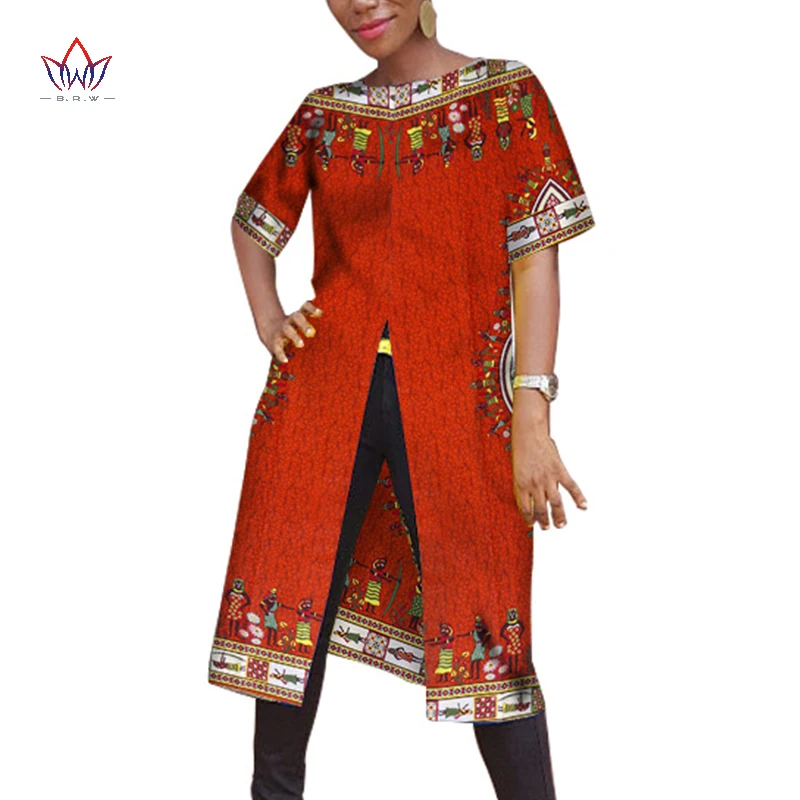 

2021 Ankara Women African Traditional Clothing Tees Fashions Tops Dashiki Africa Print Shirt XS-6XL Women Clothes WY985