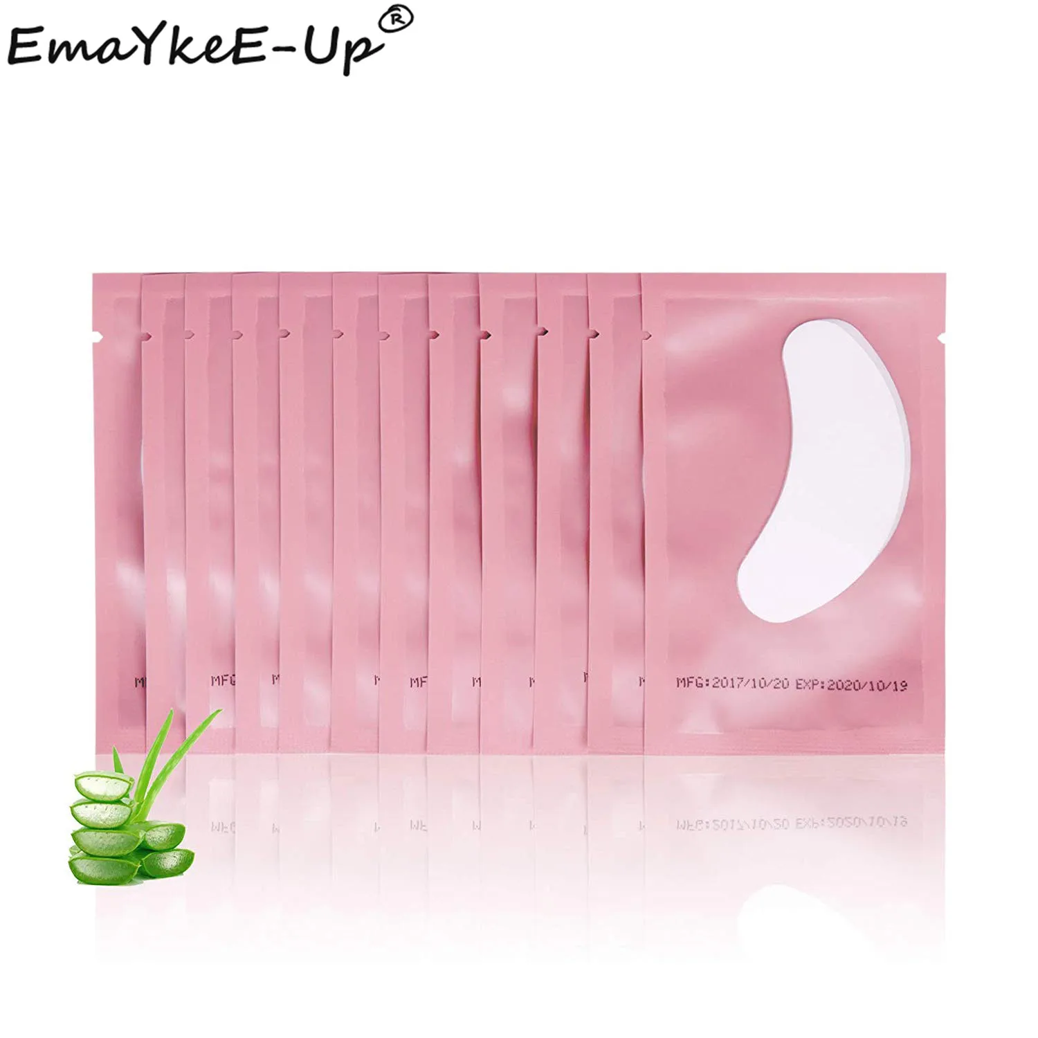 100 пар гидрогелевые патчи под глаза подушечки для наращивания ресниц