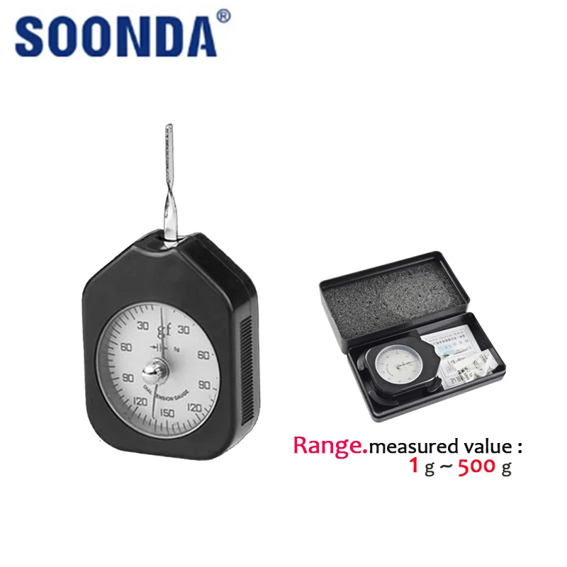 G Unit цифровой двухконтактный указатель измеритель натяжения фосны тестер