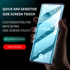 Жидкое УФ-стекло с полным покрытием клея для Huawei Mate 20 30 40 P30 P40 Pro Plus 3D защита экрана с закругленными краями