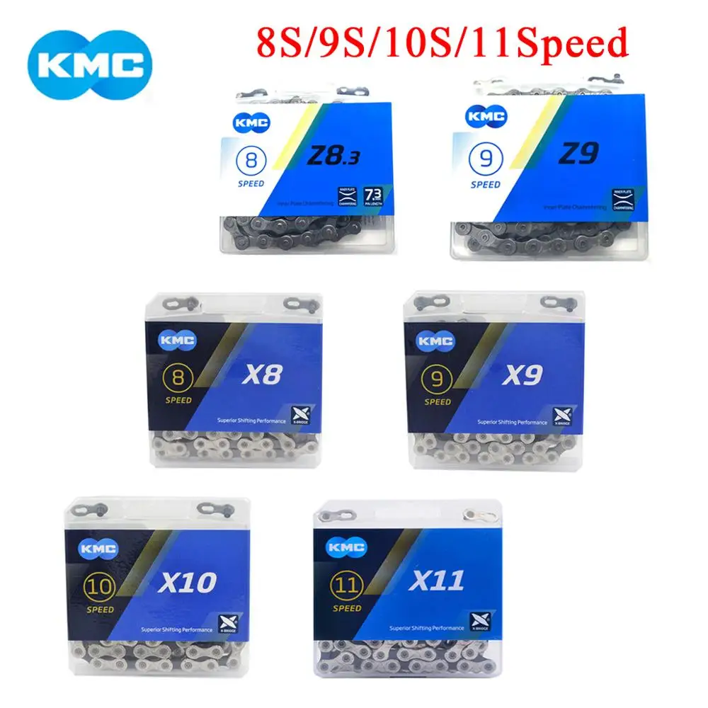 Новая Оригинальная цепь KMC X11.93 X11 X10 X9 Z9 X8 Z8 116 118L переключения передач 8 9 10 11