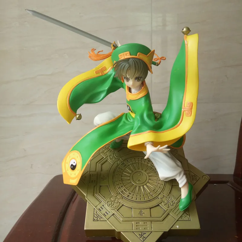 23 см аниме карта Captor Sakura Li Syaoran Японские Аниме фигурки игрушечная Статуэтка